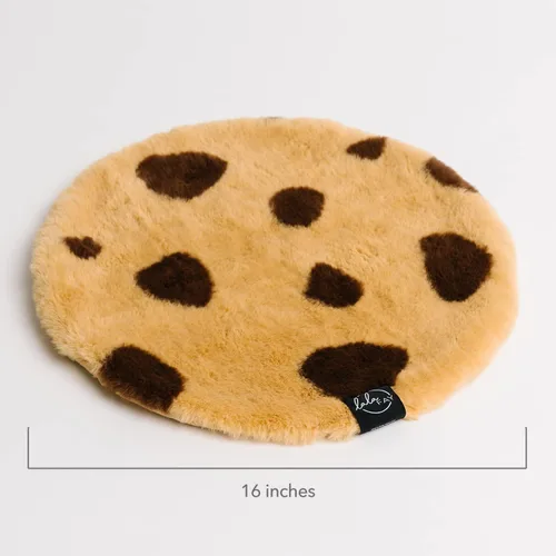 Miniatura 5 de Mini manta Cookie Buddy – Manta de seguridad unisex de lujo Minky de piel sintética para bebé – Regalos esenciales para recién nacidos para niños