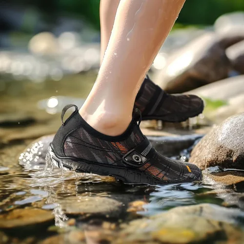 Miniatura 3 de SEEKWAY - Zapatos de agua para niños y niñas, de secado rápido, antideslizantes, calcetines acuáticos para deportes al aire libre, piscina
