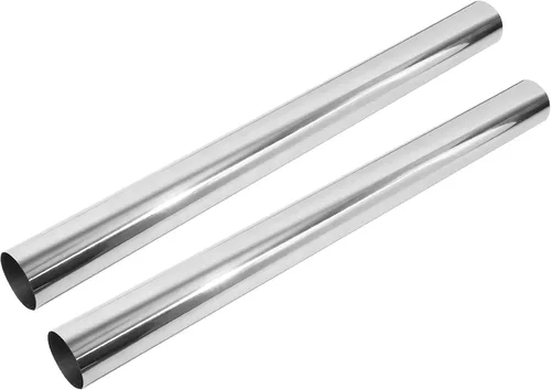 Miniatura 15 de X AUTOHAUX 2 unids recto 2 "OD 30" longitud DIY mandril tubo de escape 2 pulgadas tubo tubo T304 acero inoxidable ajuste universal