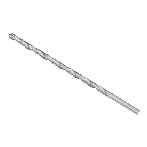 Miniatura 53 de Broca helicoidal extra larga, 0.276 in de diámetro de taladro 9.843 in de longitud total, broca helicoidal de acero de alta velocidad