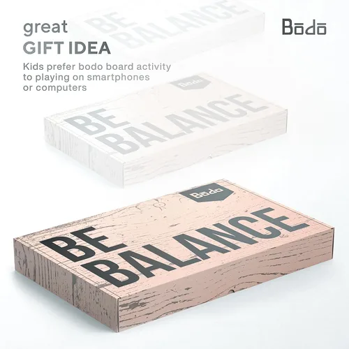 Miniatura 8 de Tabla de Equilibrio Bodo Maze - Tabla de Oscilación de Madera para Niños, Pequeños, Adolescentes y Adultos para Entrenamiento de Ejercicio