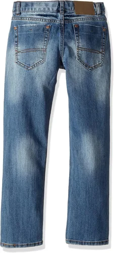 Miniatura 2 de Tommy Hilfiger Boys' Revolution Slim Straight Leg Stretch Jean