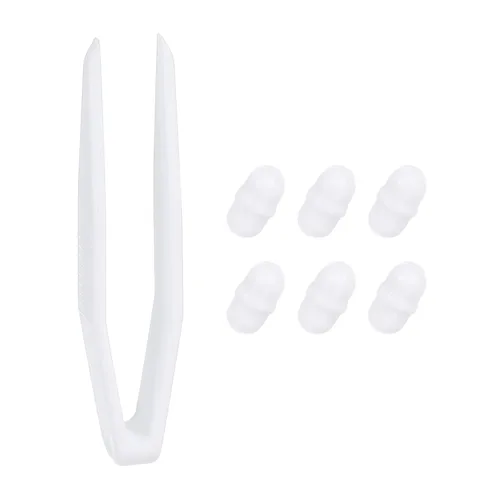 Miniatura 18 de PATIKIL Barra agitadora magnética, 0.315 x 0.118 in, 6 piezas de PTFE magnético, barra mezcladora magnética para vaso de precipitados de fondo
