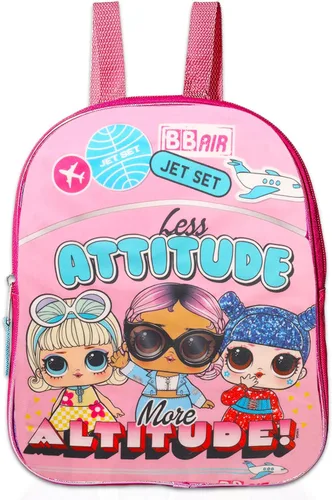 Miniatura 2 de LOL Surprise - Juego de mini mochila para niñas, paquete con mochila LOL Surprise de 11 pulgadas, calcomanías, botella de agua, más Mochila LOL