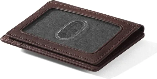 Miniatura 3 de Leatherology Titular de la tarjeta con clip