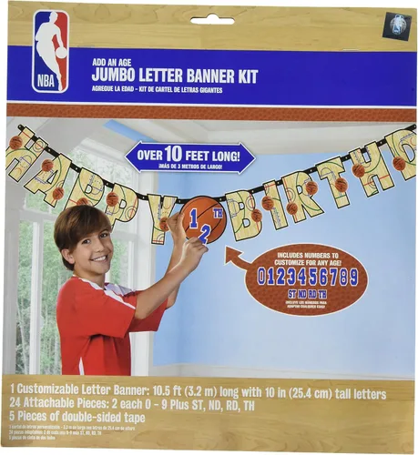 Miniatura 3 de Cartel personalizable de letras MLB para añadir una edad – 10.5 x 10 pulgadas (1 unidad) – Diseño versátil y fácil de usar Perfecto para fiestas