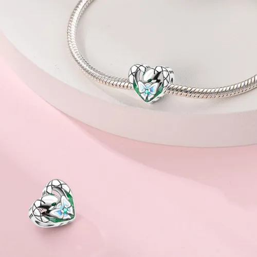 Miniatura 72 de LNQOBU Happy Life - Colgante para pulseras de abalorios, plata de ley 925 para mujer (con un espaciador de cuentas)