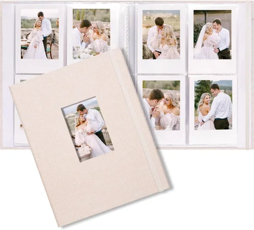 Vienrose Mini álbum de fotos Polaroid 208 fotos de 2 x 3 pulgadas para Fujifilm Instax Mini 7s 8 9 11 25 26 40 50s 90 Evo Z2300 cámara instantánea,