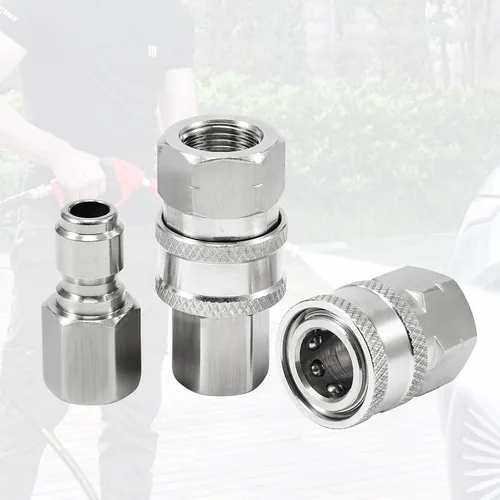 Miniatura 8 de Raincovo Inyector aguas abajo para lavadora a presión, Kit de inyector químico, Inyector de jabón, Accesorios de conexión rápida, Juego