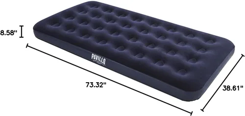 Miniatura 4 de Bestway Inflatable Mattress, Single Bed, Blue, 22 x 188 x 99 cm