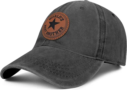 Miniatura 3 de Worlds Best Dad Ever Sombrero para el Día del Padre, regalos de cumpleaños para papá de hija, hijo, sombrero de camionero negro