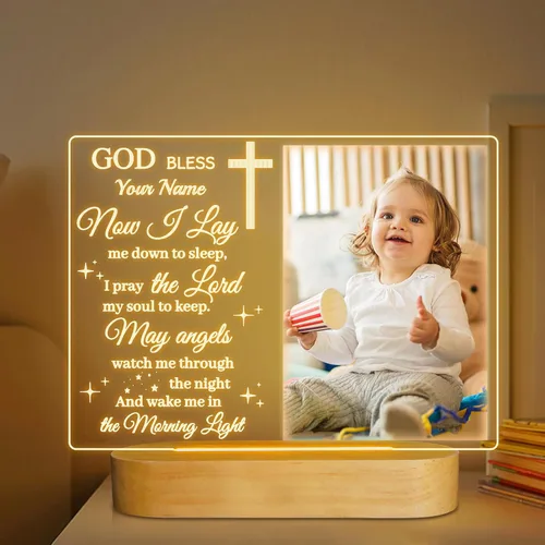 Miniatura 15 de Attivolife Marco de fotos con texto en inglés "I Love You" para mujer, marco de fotos iluminado con luz nocturna LED, regalos para parejas, esposos