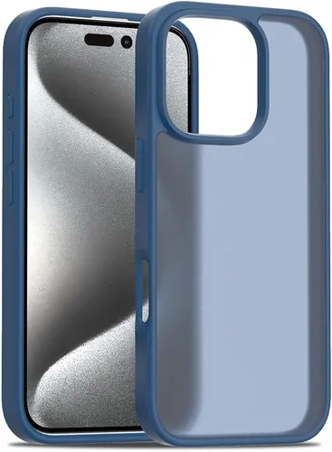 Miniatura 58 de Funda Translúcida Mate para iPhone 11, [Protección contra Caídas de Grado Militar de 10 Pies] Parachoques Protector Delgado Duradero Resistente a