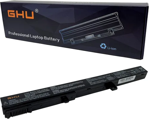 GHU A31N1319 A41N1308 - Batería de repuesto para portátil Asus X551 X551C X551CA X551M X551MA X451 X451CA X451M X451MA D550 D550MA A41, compatible