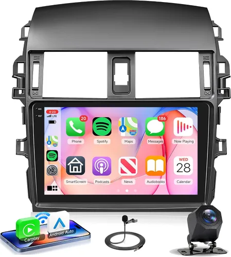 Miniatura 11 de Radio de coche Carplay 2G+64G para Toyota Corolla 2009 2010 2011 2012 2013, Rimoody estéreo de coche Android Android auto GPS WiFi pantalla táctil