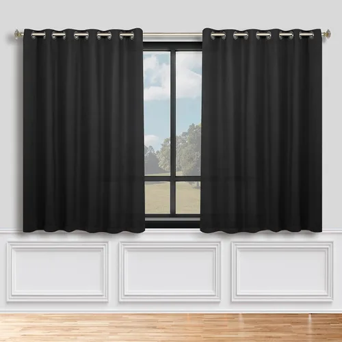 Miniatura 86 de Superior Cortinas Opacas, Oscurecimiento de Habitación, Dormitorio, Cortinas, Cocina, Acentos de Ventana de Sala de Estar, Bloqueo Solar, Térmico