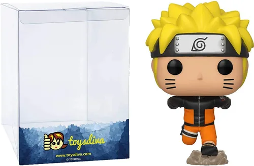Naruto Uzumaki: Funk o Pop! Paquete de figuras de vinilo con 1 protector gráfico compatible con 'ToysDiva' (727 - 46626 - B)