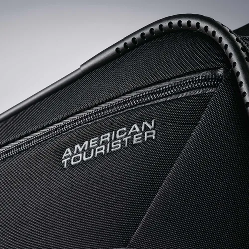 Miniatura 4 de American Tourister 4 Kix - Maleta con ruedas giratorias y partes laterales blandas, Negro Gris), 92450-1062