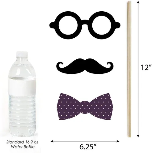 Miniatura 6 de Roaring 20 – Twenties Photo Booth Props Kit de la – 20 Count