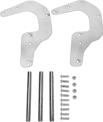 Juego de parachoques delantero RC, aluminio, anticolisión para LOSI LMT para coche de eje sólido 4WD