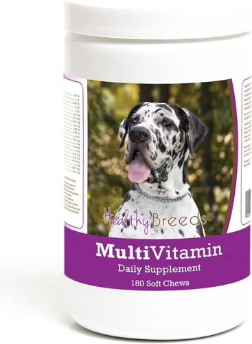 Miniatura 216 de Healthy Breeds Bulldog francés multivitamínico suave masticable para perros 180