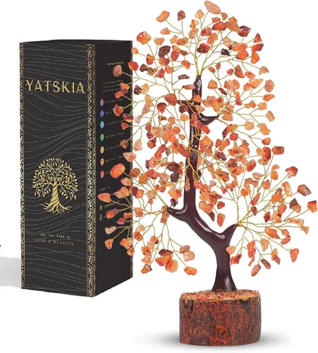 Miniatura 14 de YATSKIA Árbol de amatista - Árbol de cristal - Decoración de cristales de Feng Shui - Decoración púrpura - Cristales espirituales - Meditación