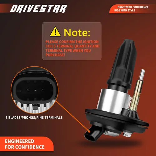 Miniatura 2 de Bobina de encendido DRIVESTAR UF303 para Chevrolet Colorado Trailblazer para GMC Canyon Envoy para Oldsmobile Bravada para Isuzu 4.2L 2.8L 3.5L