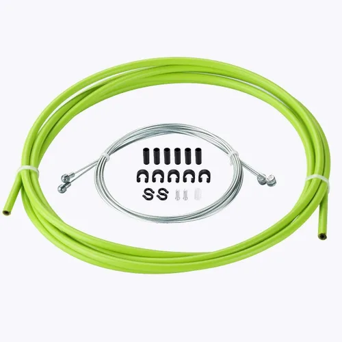 Miniatura 8 de Cable de freno de bicicleta y carcasa MTB Juego de cables de freno universales para bicicleta de montaña, bicicleta de carretera, color negro
