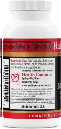 Miniatura 5 de Health Concerns Power Mushrooms – Apoyo inmunológico y energía – Reishi, Tremella, Maitake, extracto de hongo Poria – Suplemento herbario