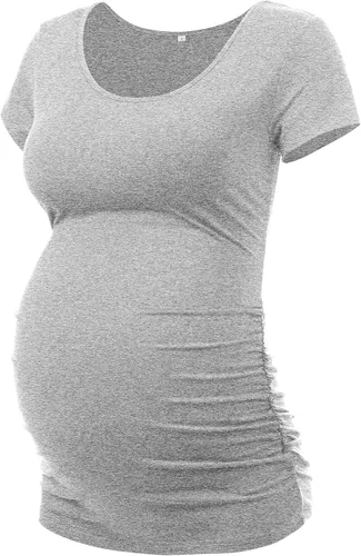 Miniatura 11 de Peauty Women's Maternity Side Ruched Shirts