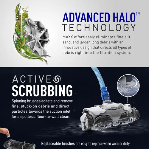 Miniatura 4 de Polaris MAXX Premium limpiador automático de piscina por succión para todas las superficies de piscinas a nivel del suelo, navegación inteligente