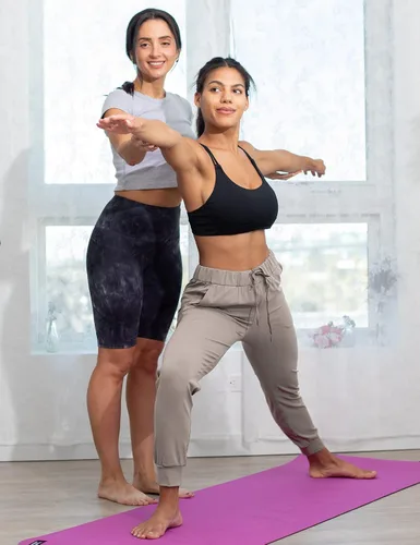 Miniatura 4 de AJISAI - Pantalones deportivos para mujer con cordón y bolsillos, para correr y relajarse