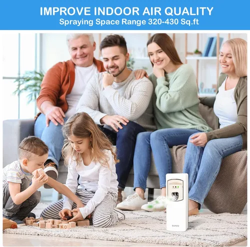 Miniatura 2 de SVAVO Dispensador Automático de Ambientador - Dispensador de Fragancia Programable para Interiores-Dormitorio, Hotel, Oficina, Lugar Comercial