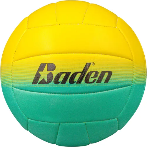 Miniatura 9 de Baden Fun Design Official Size & Weight Indoor & Outdoor Volleyball Bright & Beachy! Soft Touch Synthetic Leather, Durable Stitching All Ages