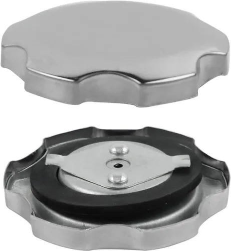 Miniatura 3 de FLYPIG Tapa de gasolina de repuesto cromada para Honda GX120 GX160 GX200 GX240 GX270 GX340 GX390 Tapa del tanque de gasolina del motor 17620-ZH7-013