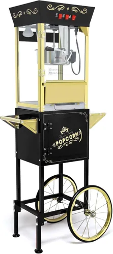 Miniatura 15 de Máquina de carrito de palomitas de maíz de 16 onzas sobre ruedas, máquina de palomitas de maíz de 850 W para 64 tazas de palomitas de maíz por lote