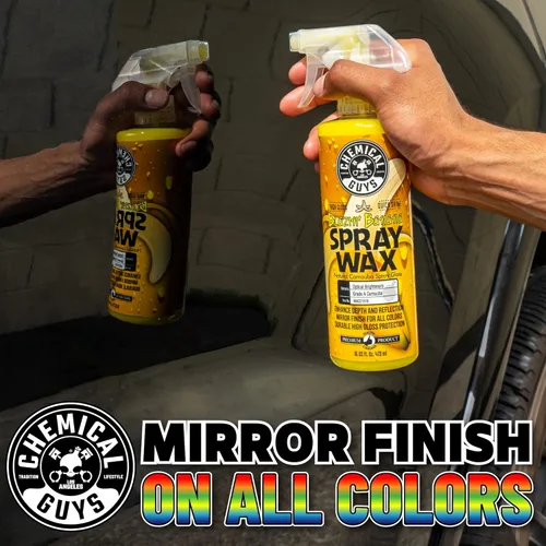 Miniatura 8 de Chemical Guys Blazin' Banana Cera en Aerosol, Brillo Natural de Carnauba, Segura para Automóviles, Camiones, SUVs, Casas Rodantes y Más, Extra