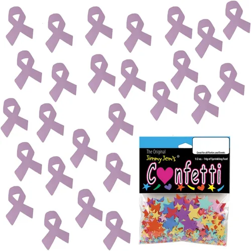 Miniatura 3 de Cinta de confeti consciente 1/8" rosa - paquete al por menor #9717 QS0