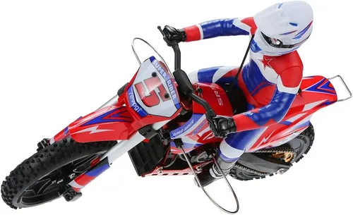 Miniatura 7 de SR5 1/4 Escala Super Rider RC motocicleta sin escobillas RTR escala 1/4 Dirt Bike Super estabilizador eléctrico RC motocicleta