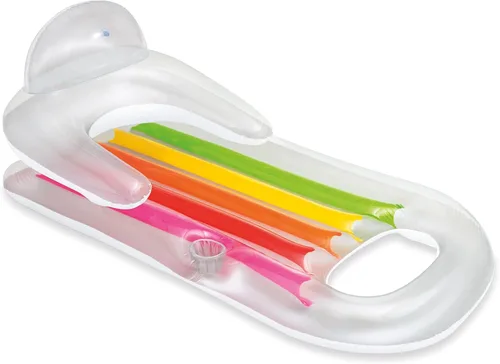 Miniatura 2 de Intex King Kool Inflatable Lounge, 63" X 33.5", 1 Pack (Colors May Vary)