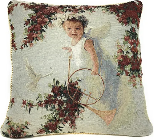 Miniatura 10 de Tache - Funda de almohada roja de Papá Noel, 1 pieza de 16 x 16 pulgadas, tapiz festivo, lindo Papá Noel está llegando a la ciudad, funda de almohada