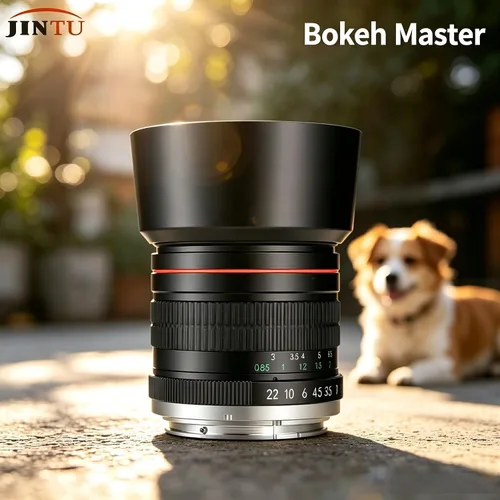 Miniatura 2 de JINTU 85mm f1,8 Lente de Cámara Manual Fija Prime para Nikon SLR D5600 D3200 D610 D750 D780 D810 D850 D3300 D3500 D5100 D5200 D5300 D7100 D7200 D90