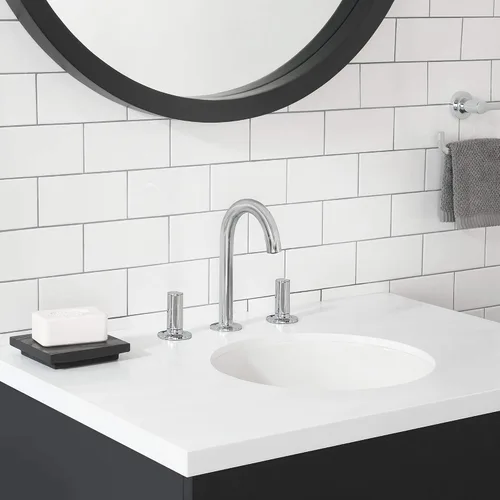 Miniatura 8 de American Standard 7105821.002 Studio S - Grifo de baño con pomos, cromo pulido
