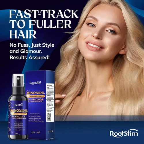 Miniatura 9 de 5% Minoxidil Hair Growth for Men and Women: Extra Strength Minoxidil Hair Loss Treatment Serum with Rosemary for Faster Stronger Thicker Hair Growth