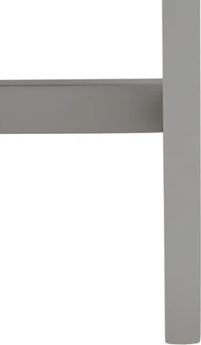 Miniatura 9 de SAFAVIEH Muebles - Escritorio Esther con 2 cajones, color gris, madera maciza, diseño de herrajes dorados glamorosos, ideal para oficina en casa