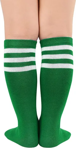 Miniatura 4 de American Trend Calcetines de béisbol para niños pequeños, calcetines de fútbol para niños, calcetines atléticos de tubo para niñas y niños