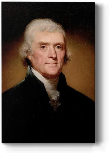 Miniatura 18 de Renditions Gallery George Washington - Arte de pared de retrato presidental, decoración en lienzo de alta calidad con envoltura de galería, listo
