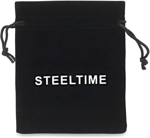 Miniatura 7 de Steeltime - Escapulario de San Benito (18 quilates) chapado en oro de 18 quilates