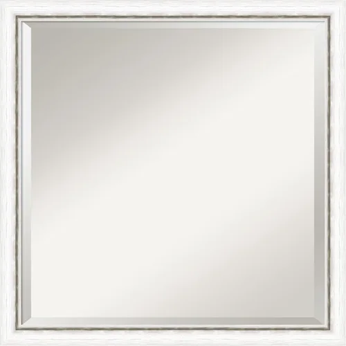 Miniatura 16 de Amanti Art Espejo de pared, espejo de marco de madera blanca lavada para decoración de pared o uso como espejo de baño para sobre el fregadero