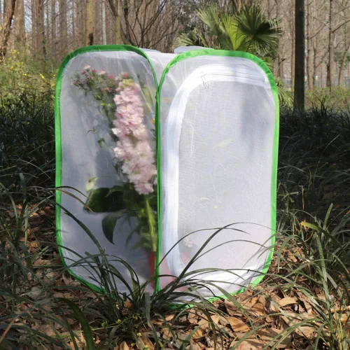 Miniatura 6 de RESTCLOUD Jaula de hábitat para insectos y mariposas con protección de cremallera de 24 pulgadas de alto